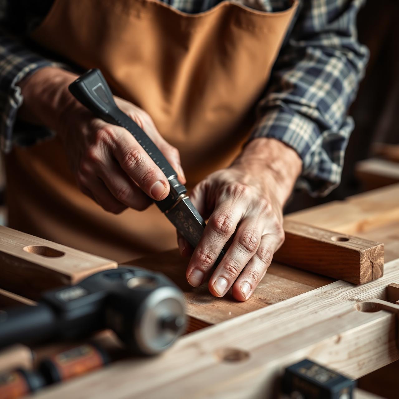 Craftsman at work